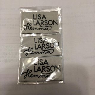 リサラーソン(Lisa Larson)のタグ　３枚セット　リサラーソン(ネームタグ)