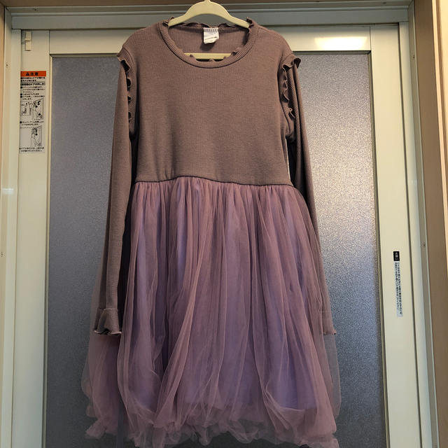 アンシャンテプティ　ワンピース　130  キッズ/ベビー/マタニティのキッズ服女の子用(90cm~)(ワンピース)の商品写真