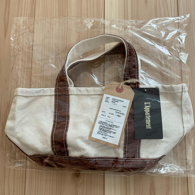 L'Appartement DEUXIEME CLASSE(アパルトモンドゥーズィエムクラス)のアパルトモン　L.L.Bean Canvas tote bag mini レディースのバッグ(トートバッグ)の商品写真