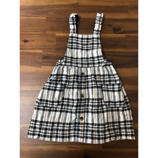 ザラキッズ(ZARA KIDS)のZARA チェックワンピース(ワンピース)