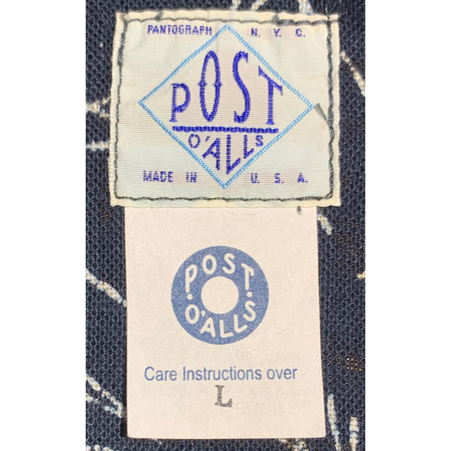 POST OVERALLS(ポストオーバーオールズ)のpost o'alls ポストオーバーオールズ  シャツ メンズのトップス(シャツ)の商品写真