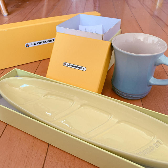 LE CREUSET(ルクルーゼ)の【バラ売り】サントリー BOSS プレゼント ルクルーゼ カフェセット インテリア/住まい/日用品のキッチン/食器(食器)の商品写真