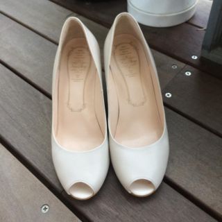 イエナ(IENA)のオープントウパンプス 美品(ハイヒール/パンプス)