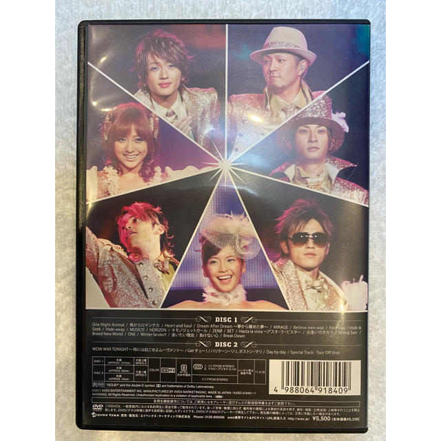 AAA(トリプルエー)のAAA　5th　Anniversary　LIVE　2010   DVD　 エンタメ/ホビーのDVD/ブルーレイ(ミュージック)の商品写真