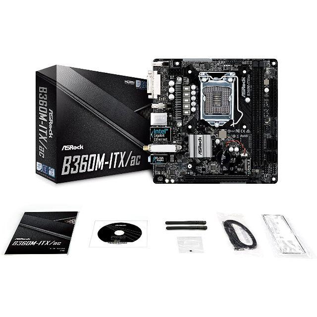 ASRock　B360M-ITX/ac　Mini-ITXマザボ　新品 激安！