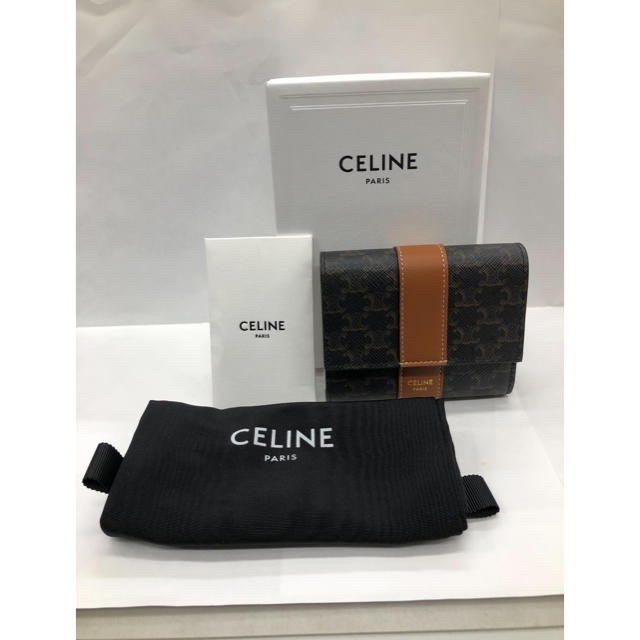 60％OFF】 celine - セリーヌ スモール トリフォールド ウォレット