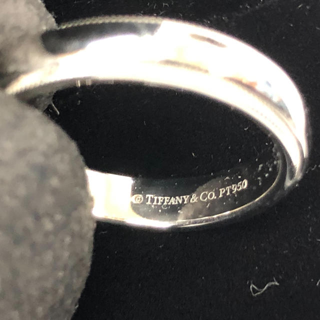 Tiffany & Co.(ティファニー)のティファニー　リング　PT950 16号 メンズのアクセサリー(リング(指輪))の商品写真