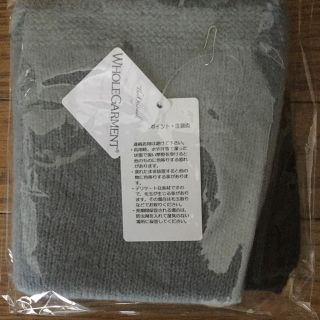 新品未開封　ネックウォーマー　WHOLEGARMENT 日本製(ネックウォーマー)