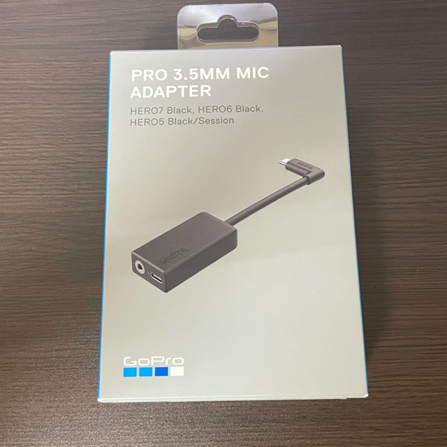 【新品未使用】GoPro ゴープロ mic adapter マイクアダプター