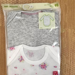 ユニクロ(UNIQLO)のユニクロ90ロンパース(下着)