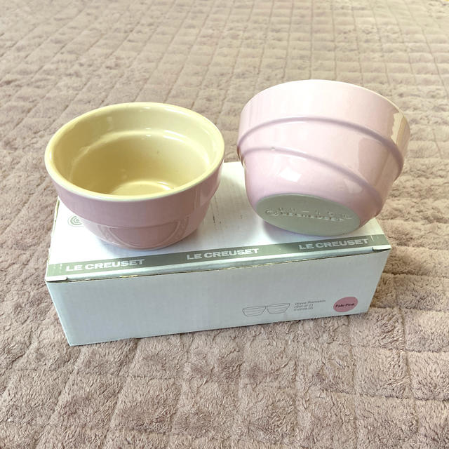 LE CREUSET(ルクルーゼ)の新品☆ル・クルーゼ ウェーブ ラムカン 2個セット  インテリア/住まい/日用品のキッチン/食器(食器)の商品写真