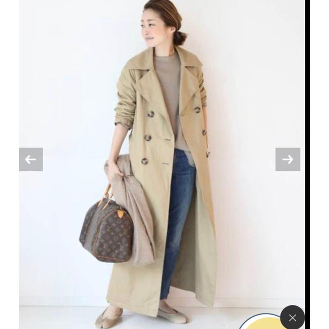 ご専用です‼️新品タグ付き⭐️ LONG TRENCH COAT ベージュ