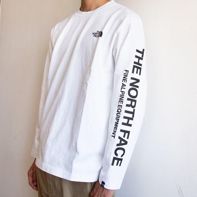 THE NORTH FACE(ザノースフェイス)のXL 新品 ノースフェイス ロングスリーブテステッドプルーブンティー白 メンズのトップス(Tシャツ/カットソー(七分/長袖))の商品写真