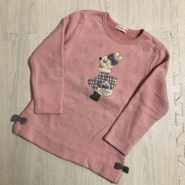 KP(ニットプランナー)のニットプランナー KP トレーナー 110 キッズ/ベビー/マタニティのキッズ服女の子用(90cm~)(Tシャツ/カットソー)の商品写真