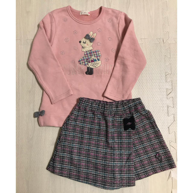 KP(ニットプランナー)のニットプランナー KP キュロット 110 キッズ/ベビー/マタニティのキッズ服女の子用(90cm~)(パンツ/スパッツ)の商品写真