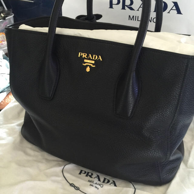 一番人気物 PRADA - プラダ牛革バッグ超美品今だけ99999円 トート