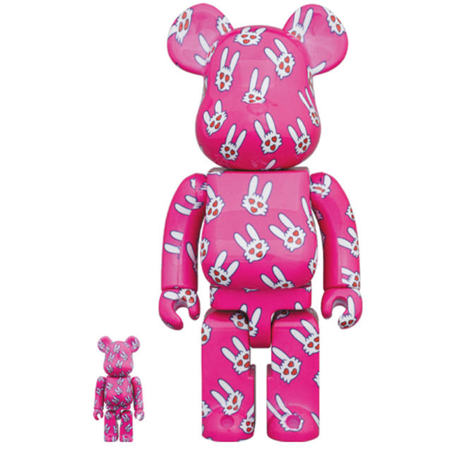 BE@RBRICK ヒトハタウサギ 100％ ＆ 400％