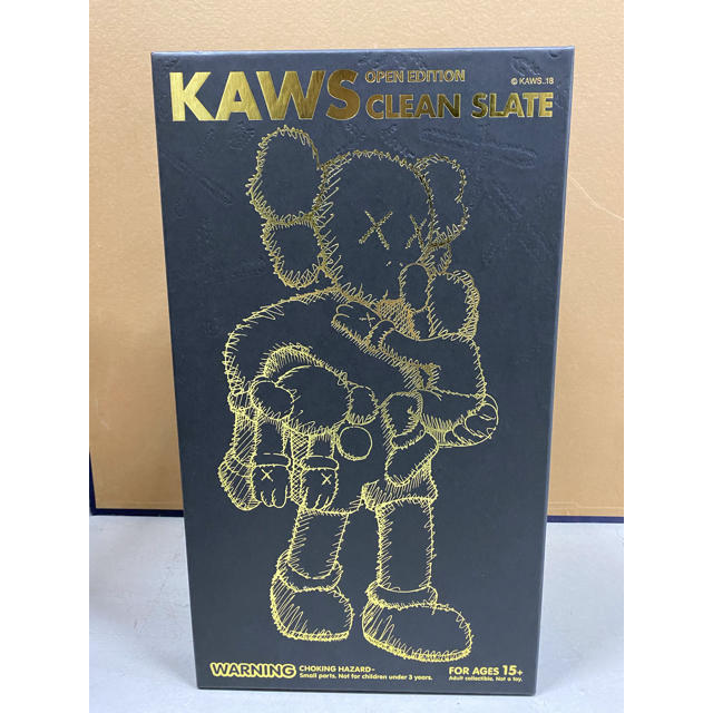 MEDICOM TOY(メディコムトイ)のKAWS カウズ  CLEAN SLATE GREY  ハンドメイドのおもちゃ(フィギュア)の商品写真