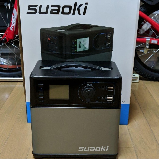 【値引き不可】suaoki PS5B モバイル電源 ポータブル電源 スマホ/家電/カメラのスマートフォン/携帯電話(バッテリー/充電器)の商品写真