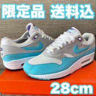 ナイキ(NIKE)の超美品 NIKE AIR MAX 1 ANNIVERSARY アクア28cm(スニーカー)