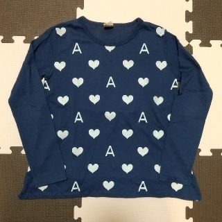 エムピーエス(MPS)の【MPS】キッズ♡長袖Tシャツ(ハート、A ) 140cm(Tシャツ/カットソー)