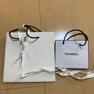 シャネル(CHANEL)のショッパー　ショップ袋　シャネル　リボン付き(ショップ袋)