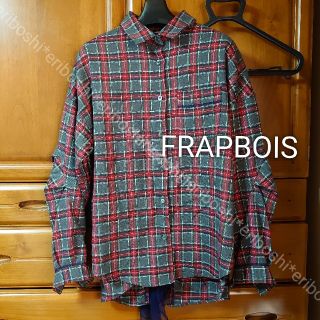 フラボア(FRAPBOIS)のFRAPBOISフラボア◆チェックシャツ ネルシャツ(シャツ/ブラウス(長袖/七分))