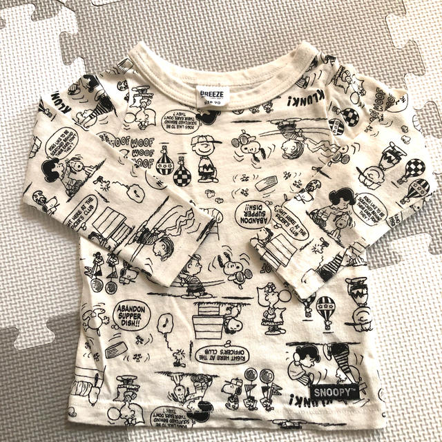 BREEZE(ブリーズ)のBREEZE スヌーピー　ロンT キッズ/ベビー/マタニティのキッズ服男の子用(90cm~)(Tシャツ/カットソー)の商品写真