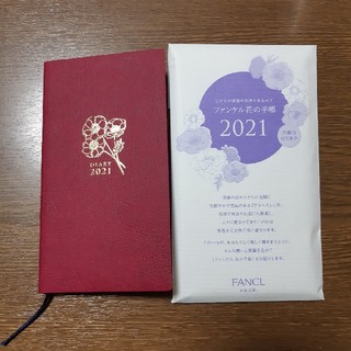 ファンケル(FANCL)のファンケル　花の手帳　２０２１　月曜はじまり(カレンダー/スケジュール)