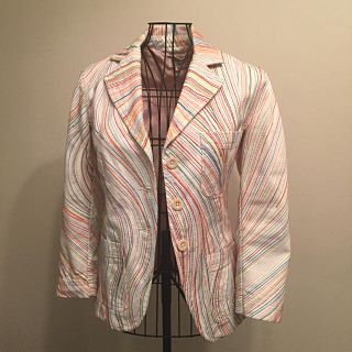 ポールスミス(Paul Smith)のPaulSmith☆総刺繍ジャケット(Gジャン/デニムジャケット)