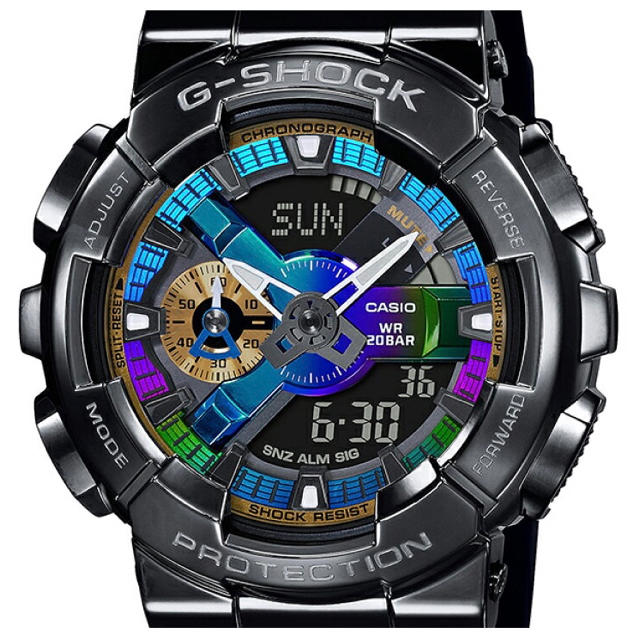 G-SHOCK(ジーショック)のGショック Metal Covered ブラック GM-110B-1AJF新品 メンズの時計(腕時計(デジタル))の商品写真