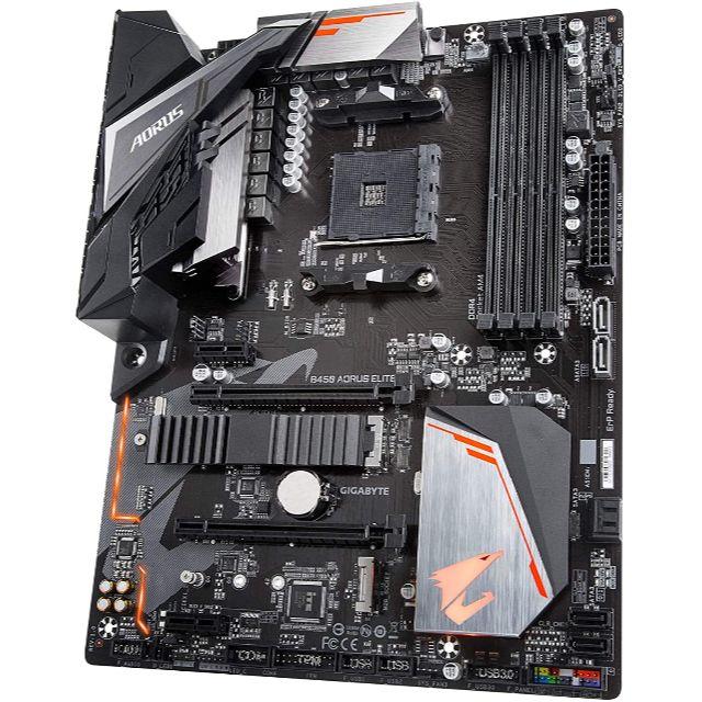 GIGABYTE B450 AORUS ELITE ATXマザボ 新品 激安！の通販 by ...