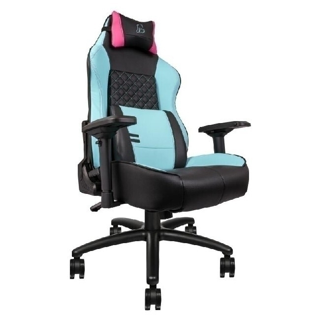 Thermaltake HATSUNE MIKU Gaming Chair インテリア/住まい/日用品の椅子/チェア(デスクチェア)の商品写真