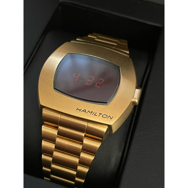 Hamilton(ハミルトン)のHamilton ハミルトン PSR ゴールド　限定 メンズの時計(腕時計(デジタル))の商品写真
