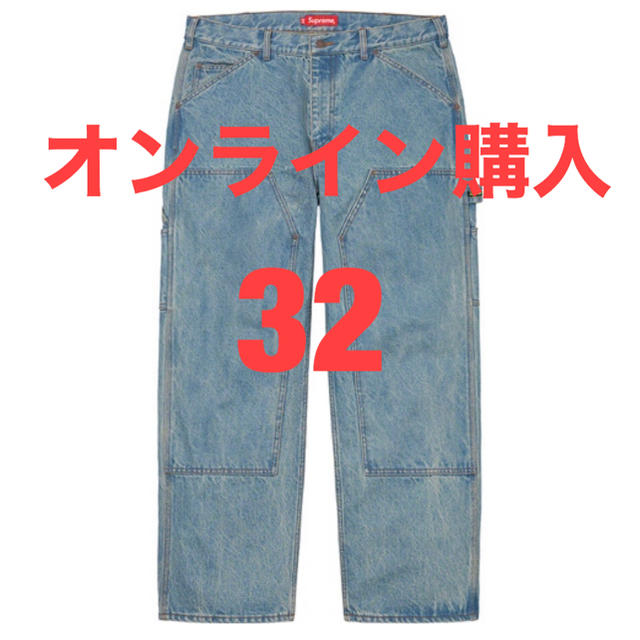 Supreme(シュプリーム)のsupreme Double Knee Denim Painter Pant メンズのパンツ(ペインターパンツ)の商品写真