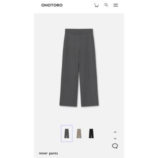 オオトロ(OHOTORO)のOHOTORO inner pants(カジュアルパンツ)