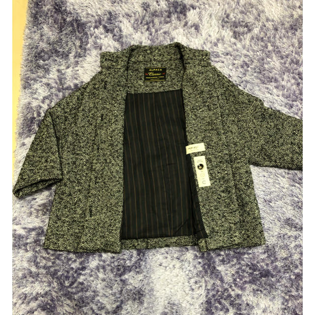 ADIEU TRISTESSE(アデュートリステス)のツイードコート レディースのジャケット/アウター(ロングコート)の商品写真