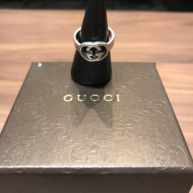 Gucci(グッチ)の再出品　GUCCI リング　16号　CLOWN様専用 メンズのアクセサリー(リング(指輪))の商品写真