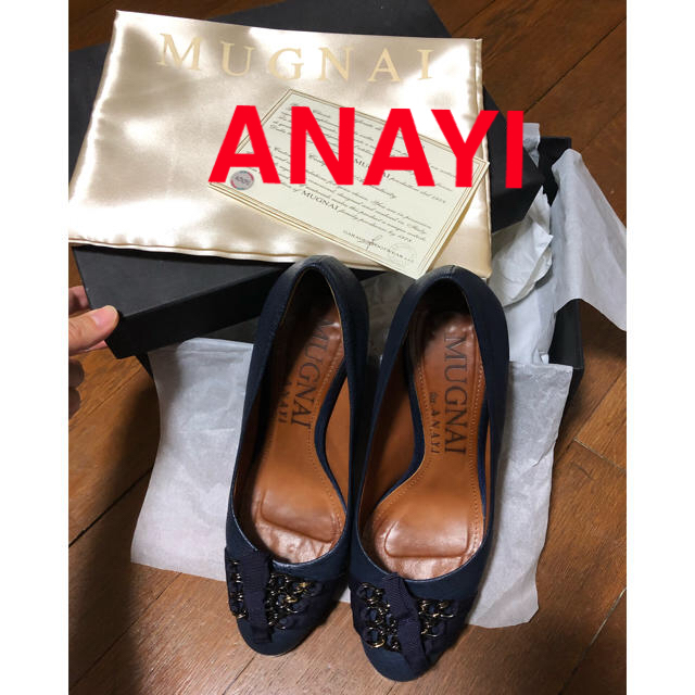 ANAYI(アナイ)のANAYI パンプス　本革 レディースの靴/シューズ(ハイヒール/パンプス)の商品写真