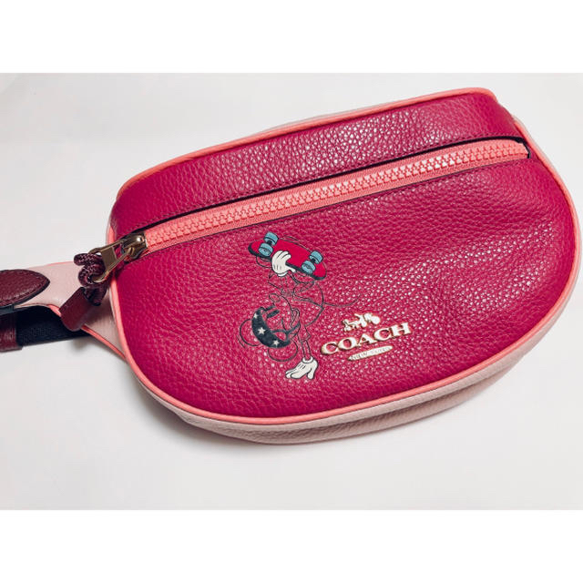 DISNEY X COACH ボディバッグスケートボード ミッキー