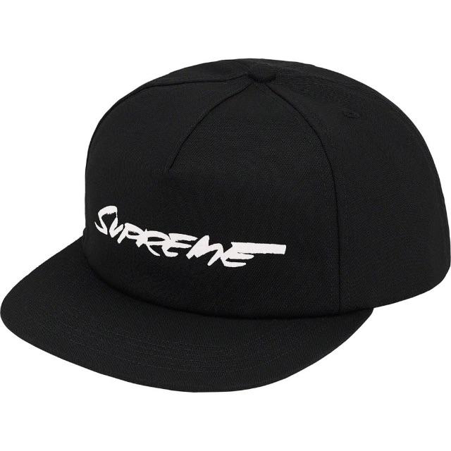 メンズsupreme Futura logo cap 黒
