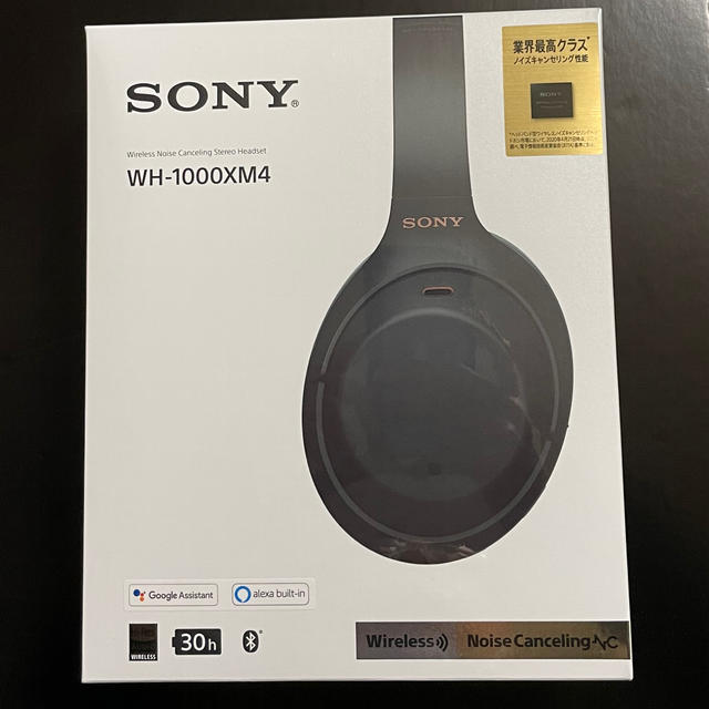 新品未開封 SONY WH-1000XM4 ワイヤレスヘッドホン ブラック