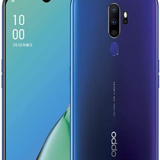 アンドロイド(ANDROID)のOPPO A5 2020 4GB 64GB SIMフリー DSDV カバー付(スマートフォン本体)