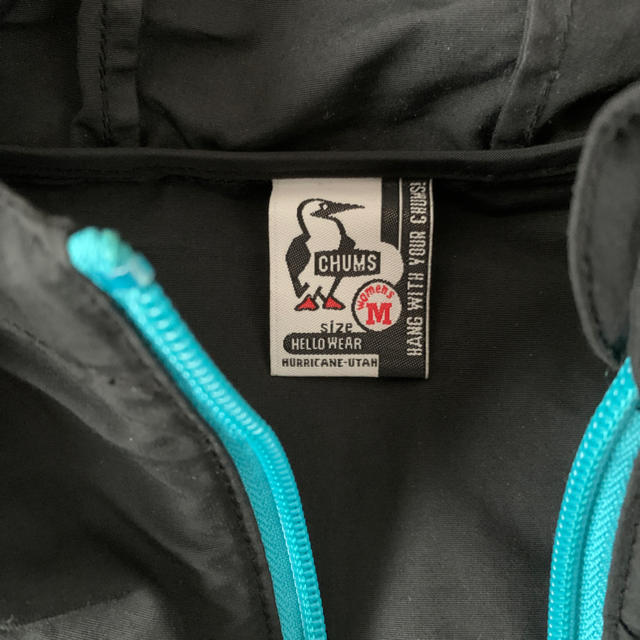CHUMS(チャムス)のCHUMS マウンテンパーカー womanMサイズ　黒 レディースのジャケット/アウター(その他)の商品写真