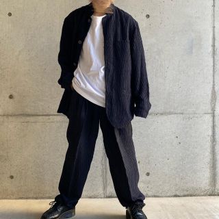 コム デ ギャルソン(COMME des GARCONS) ネイビー セットアップスーツ ...