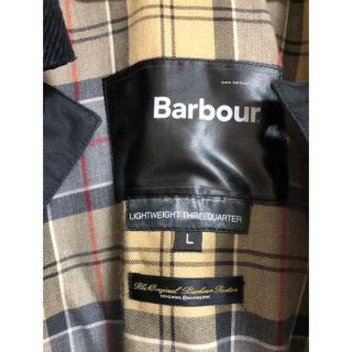 Barbour バブアー ライトウエイト スリークォーター ノンオイル コート