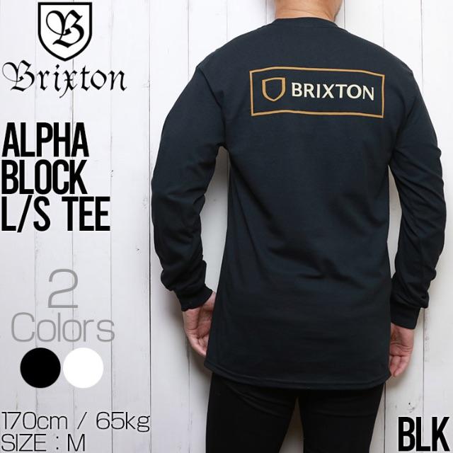 BRIXTON ブリクストン ALPHA BLOCK L/S TEE