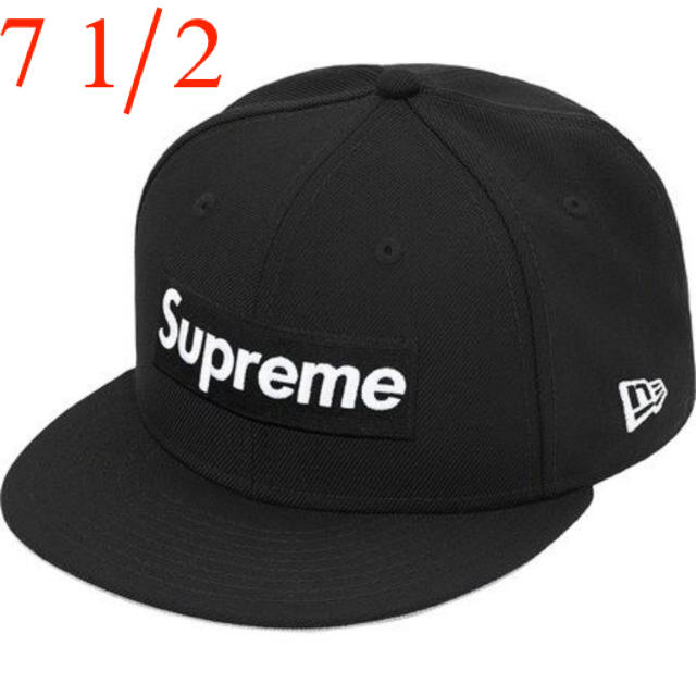 Supreme(シュプリーム)のSupreme World Famous New Era Black 7 1/2 メンズの帽子(キャップ)の商品写真
