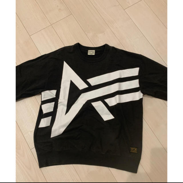 ALPHA INDUSTRIES(アルファインダストリーズ)のsu-3さん専用アルファトレーナー メンズのトップス(Tシャツ/カットソー(七分/長袖))の商品写真