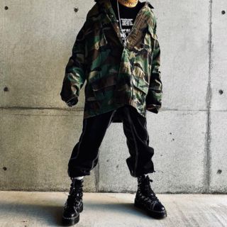 エンジニアードガーメンツ(Engineered Garments)のKing Gnu 常田大希さん着同型 ウッドランドBDUジャケット  XXL(ミリタリージャケット)